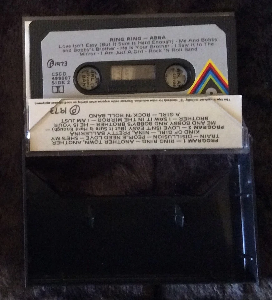 RED SUMMIT   RING RING ABBA cassette 1980 SUMMIT  SCCD 499007  AUSTRALIA - Image 2 of 3