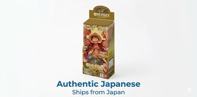 One Piece Card Game PRB-01 Best Selection Box Japanese Authentic