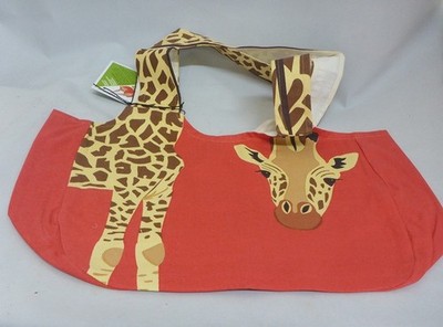 Giraffe Tasche Shopper Strand Schulter Handtasche Shared Earth Baumwolle Großtier