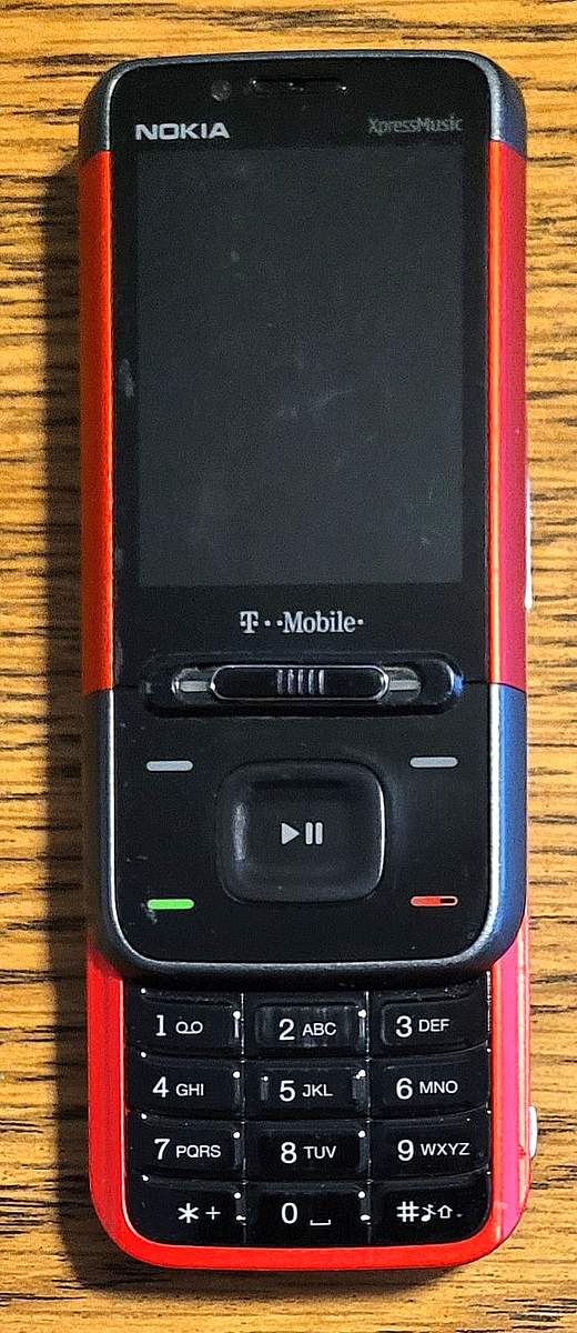 Nokia 5610 XpressMusic - Red ( T-Mobile ) Super Rare Phone w