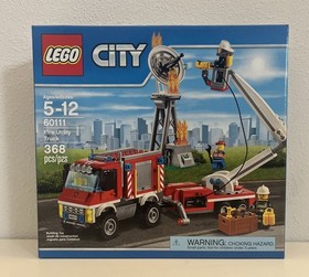 LEGO City 60111 Fire Utility Truck Retired Set NEW SEALED Box Imperfect See Pics