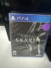 The Elder Scrolls V Skyrim Special Edition Playstation 4 PS4 Poster New Sealed