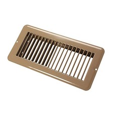 0228995 Undampered Floor Register, Brown