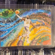 2024-25 Panini Court Kings Jade Artistry in Motion LeBron James #7 /49 Lakers
