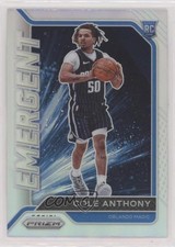 Cole Anthony Prizm 2020/21 Prizm Silver #292