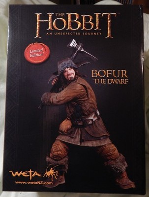 The Hobbit Bofur the Dwarf WETA Limited Edition 1/6 scale statue 250/1000