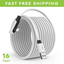 16 Feet Link Cable for Quest 3S,VR Cable Compatible with Meta Quest - Speed Data