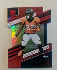 2022 Don Russ Elite  Javonte Williams /5 Die Cut