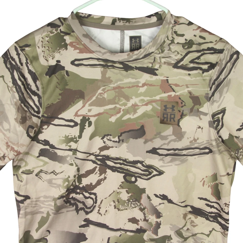 Under Armour Camo Ridge Reaper RR Short Sleeve T Shirt Mens Small Hunting Outdoo - Image 3 of 4