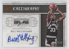 2016-17 Panini Excalibur Calligraphy 41/149 Bill Willoughby #CAL-BW Auto 6fs