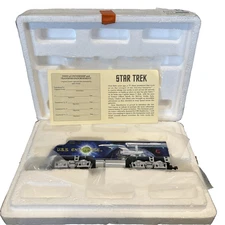 Star Trek U.S.S. Enterprise Locomotive Train Engine Hawthorne Village HO Scale