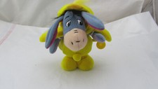 NWT - Disney Store Winnie Pooh 6" Eeyore Wind Up Tan Bunny Jumping Plush