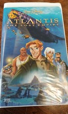 Atlantis: The Lost Empire (CLAMSHELL VHS, 2002) WAKT DISNEY PICTURES RARE OOP