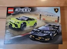 Lego 76899 Speed Champions: Lamborghini Urus & Huracan - New Sealed Retired