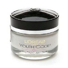 2 bottles  L'Oreal Youth Code Day / Night Cream 0.5 oz SEALED ANTI WRINKLE