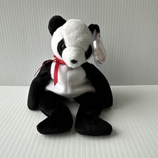 FORTUNE Panda Bear Ty Beanie Baby December 6, 1997 HW602 4196