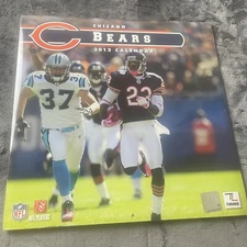 Chicago Bears 2013 Wall Calendar Official NFL NFLPA Turner Licensing New Sealed