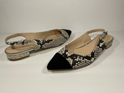 cap toe slingback flats