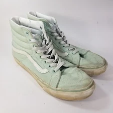 VANS HI Classic Mint Green Skate Shoes Unisex Size Mens 8 Womens 9.5