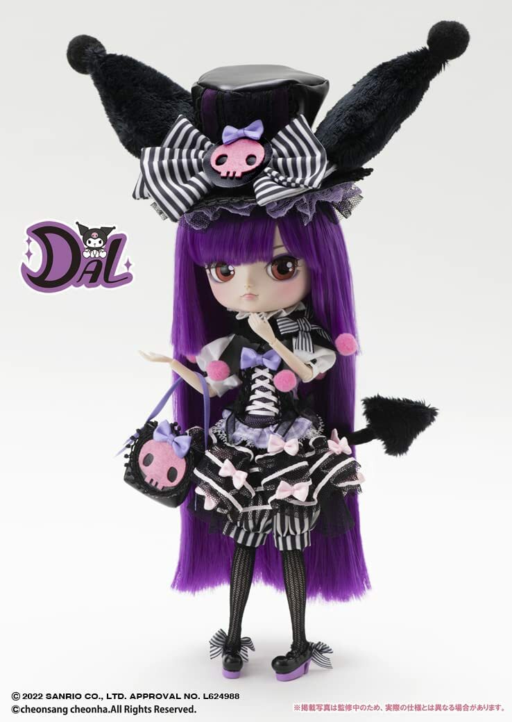Groove DAL Kuromi x DAL Collaboration D-171 Fashion Doll Figure