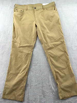 Collection by Michael Strahan Mens Pants 40x32 Tan 5 Pocket Collection by Michael Strahan Mens Pants 40x32 Tan 5 Pocket