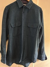 Vintage Sears  Roebuck Wool Button Up Size Large