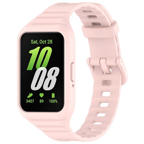 Smart Watch Band with Case Soft Replacement Watch Strap for Samsung Galaxy Fit 3 - Zdjęcie 30 z 42