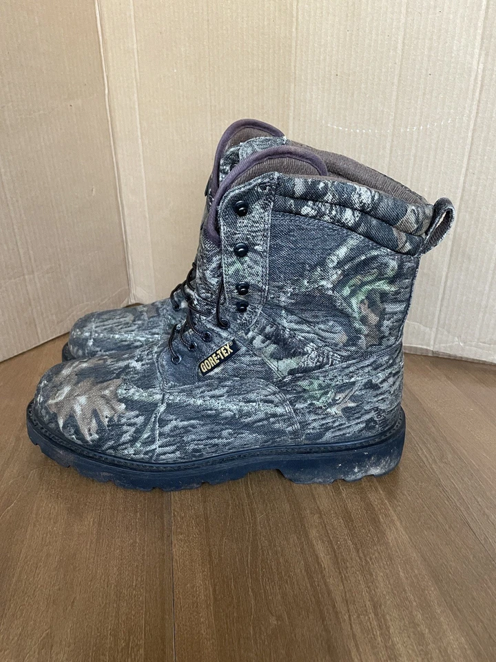 Rocky Ranger Mossy Oak Break-up 800G Thinsulate Gore-Tex Hunting Boots 13W - Image 4 of 4