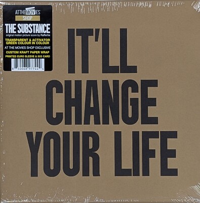 The Substance  SEALED limited edition LP Transparent & Activator Green Color