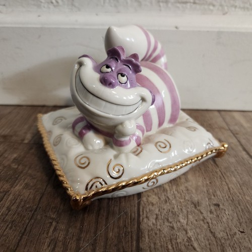 Lenox Disney Alice in Wonderland Cheshire Cat RARE HTF Figurine - Picture 7 of 18