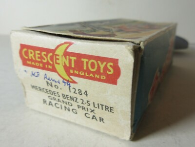 Crescent Toy Mercedes 2.5 Litres GP 1950 - Miniature Voiture De Sport Zamac 1/43 - Angleterre
