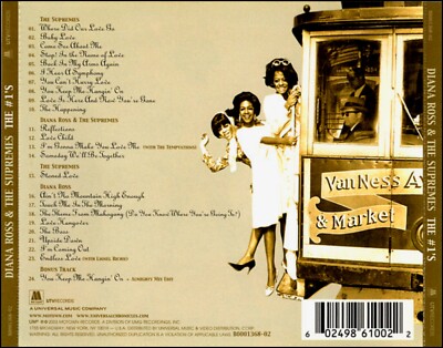 DIANA ROSS & SUPREMES * 24 Greatest Hits * New CD * All Original