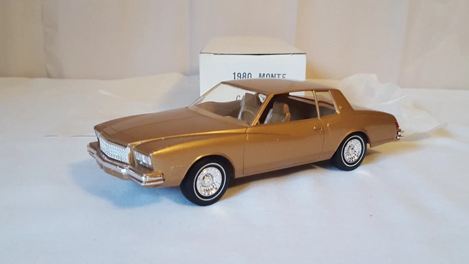NOS MPC CAMEL 1980 CHEVROLET MONTE CARLO 1:25 SCALE DEALER PROMO W/BOX ! NICE - Image 3 of 4