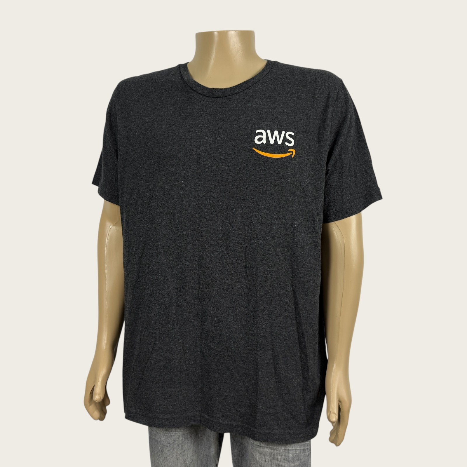 Amazon AWS Amazon Web Services Heather Charcoal G… - image 1