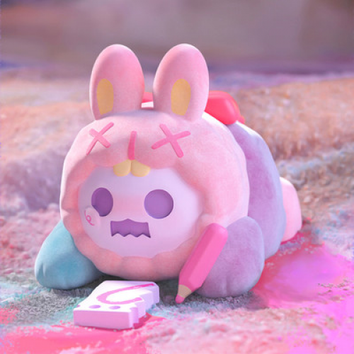 Shinwoo Ghost Bear Lonely Moon Series Confirmed Blind Box Action