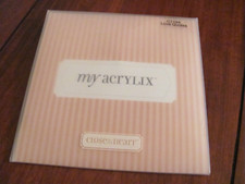 PRE-OWNED CLOSE TO MY HEART MY ACRYLIX ACRYLIC STAMP SET - LOVE QUOTES C1194 
