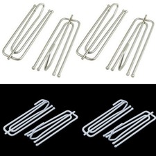 Metal Curtain Hooks Pinch Pleat Deep Prong Hook Hanging Curtain Clips Tape Pins