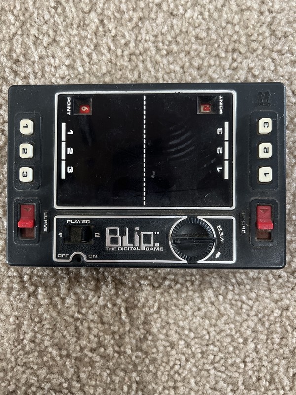 Vintage 1977 Blip The Digital Game By Tomy Electronic Handheld Game
