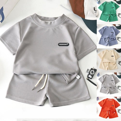 New Children's Wear Summer Children's Casual Suit Loose Clothes Boys Short