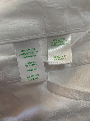 Lilly Pulitzer Hose Damen Größe 2 Kelly Skinny Ankle Resort Weiß Jacquard " - Bild 5 von 7