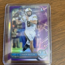 2022 Bowman University  Base Purple Refractor #84 Connor Bazelak