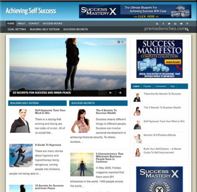 Self Success Ready Made Website with an Epic Design