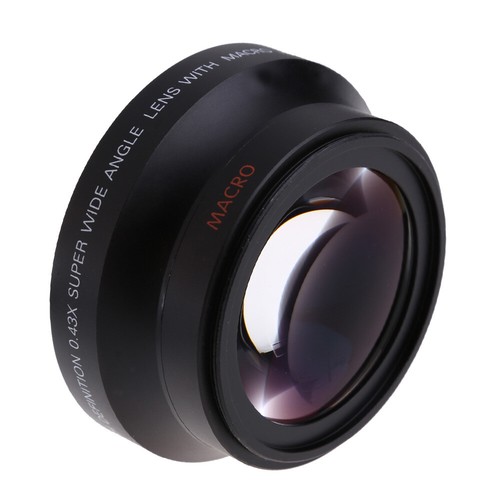 67mm HD 0.43X Wide Angle & Macro Lens for Canon Nikon PENTAX K-30 K-50 DSLR R2N7 - Picture 10 of 10