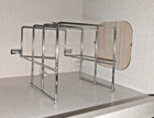 Coachman Chrome Plate Rack or Bowl Holder 3 Position for Caravan or Motorhome