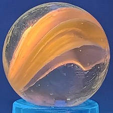 Vintage UV-Reactive Cat's Eye Marble .62 Inches Near-Mint Condition