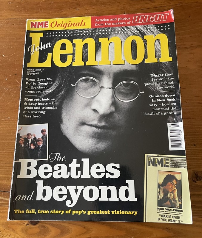John Lennon NME Originals  October 2003 VOL  1 #10 The Beatles & Beyond Magazine