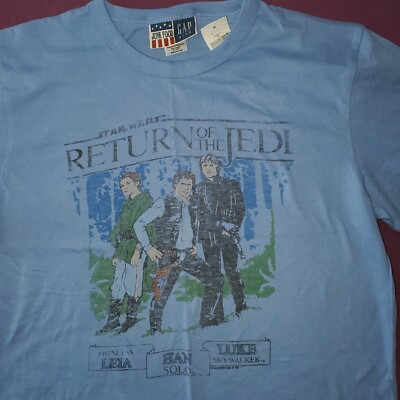 New Gap Kids STARS WARS SHiRT Return Of The Jedi 14 16