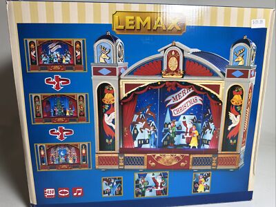 Lemax Christmas Ballet Item 95461 NIB Sights and Sounds Rotating Scenes ￼