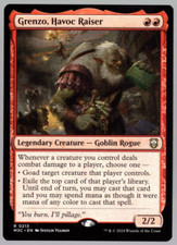 Grenzo, Havoc Raiser 0213 Rare Non Foil Modern Horizons 3 MTG Near Mint