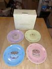 Set of 4 New Avon 2003 Presidents Club Birthday Gift Collection Cake Plates